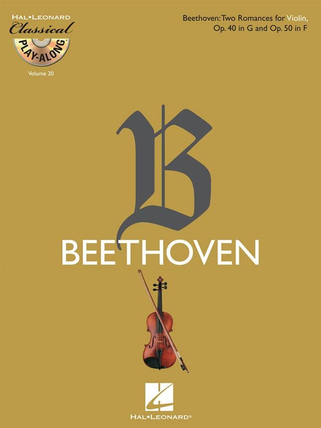Two Romances for Violin, Op. 40 in G & Op. 50 in F
